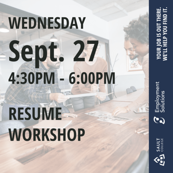 Resume Workshop - September 27